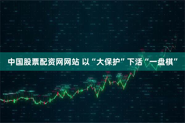 中国股票配资网网站 以“大保护”下活“一盘棋”