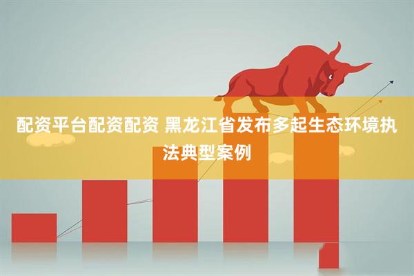 配资平台配资配资 黑龙江省发布多起生态环境执法典型案例